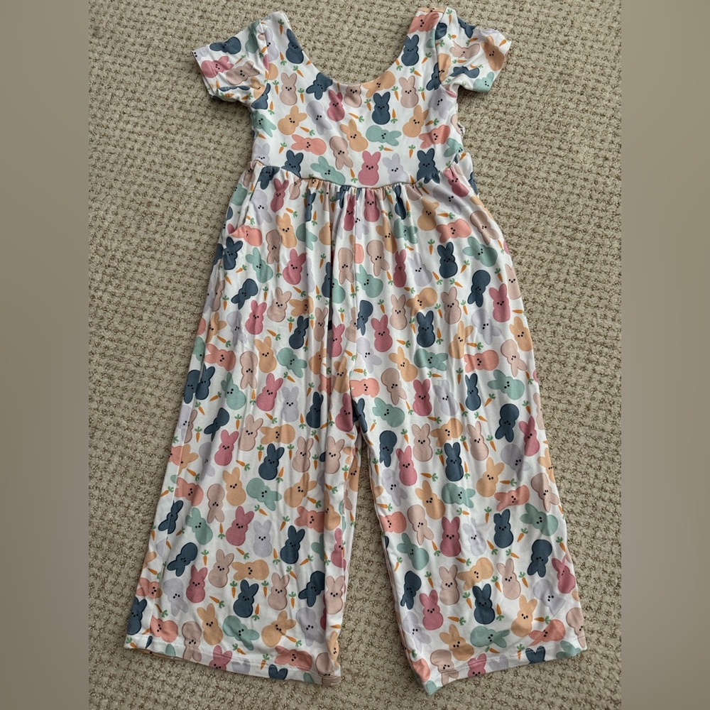 Gigi & Max Lainey Peeps Romper, size 2/3T